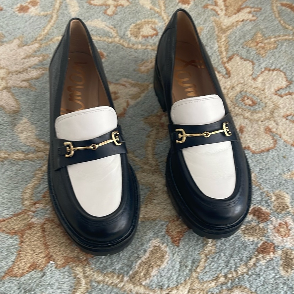 New Sam Edelman lug sole loafers